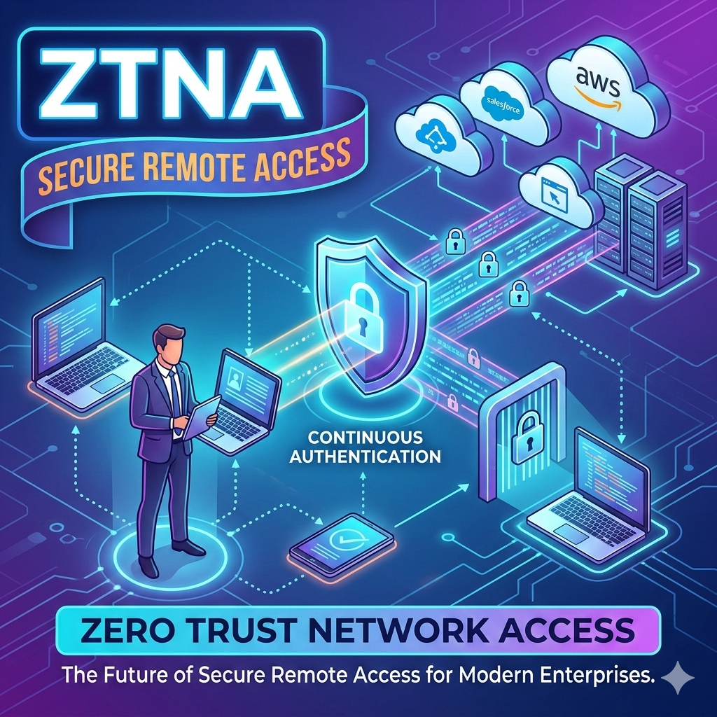 Zero Trust Network Access (ZTNA): The Future of Secure Remote Access for Modern Enterprises Blog Thumbnail